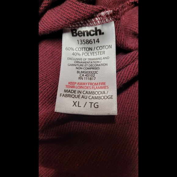 Red Bench Polo Size XL - Picture 4 of 4